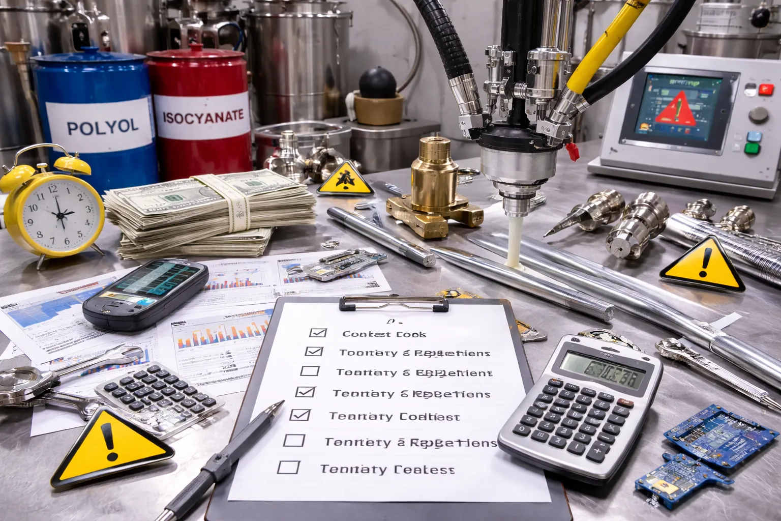 Common Mistakes When Selecting a PU Dispensing System