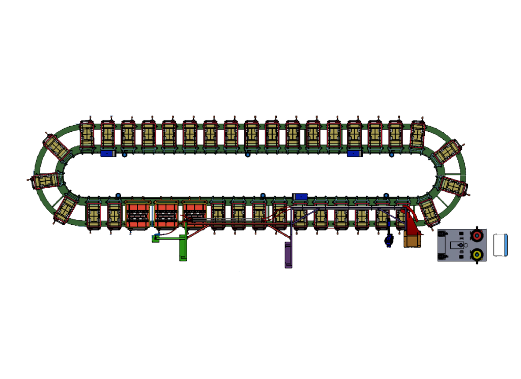 Rotary Sole/Insole Production Line