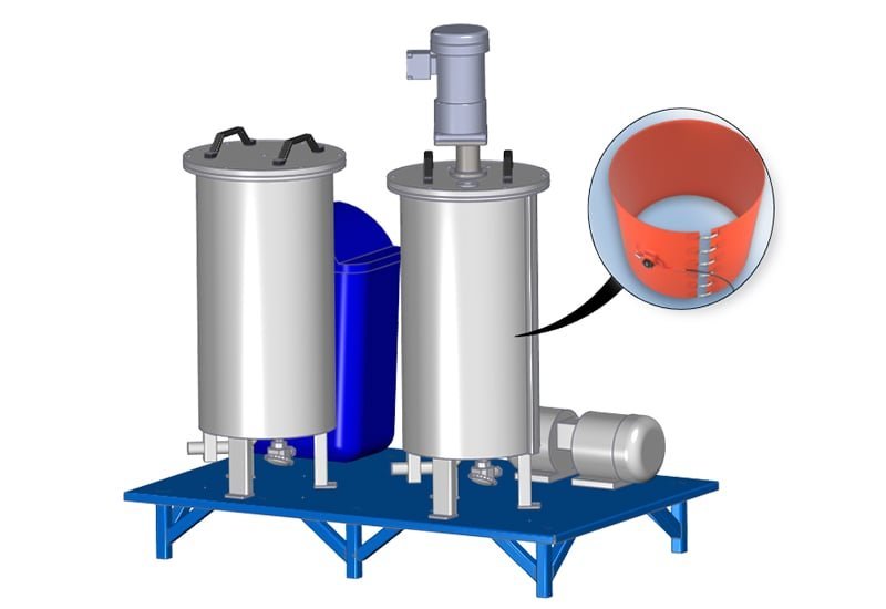 Water-Cooled Storage Tank