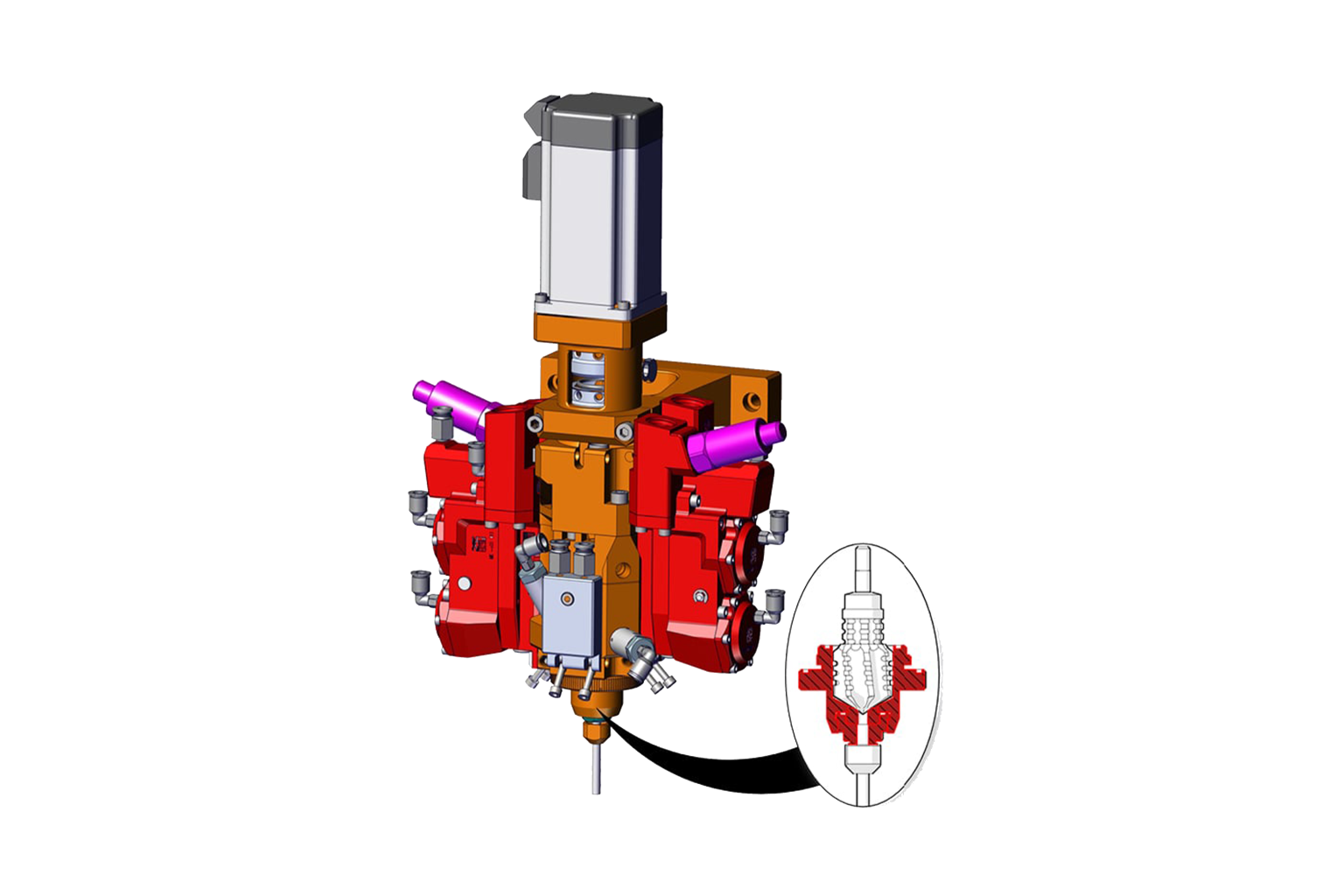 Precise Material Mixing System