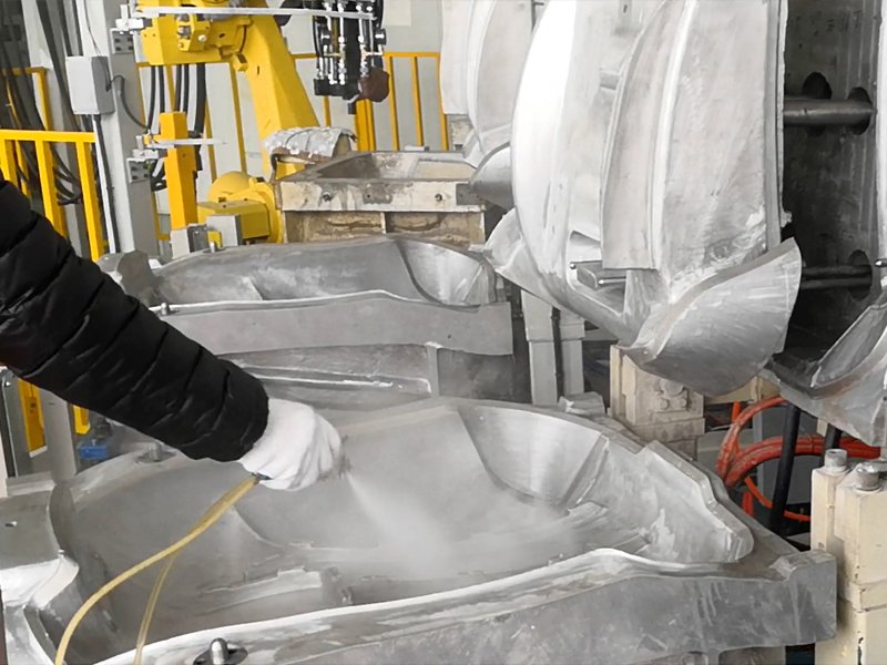 Spraying Release Agent